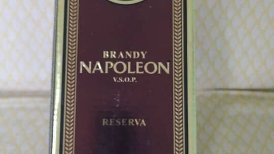 Brandy Napoleon De Reserva En Su Caja Cup En Playa La Habana