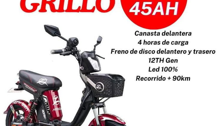 BICIMOTO MISHOZUKI GRILLO PRO MAX PLUS Nueva 0km En Marianao La