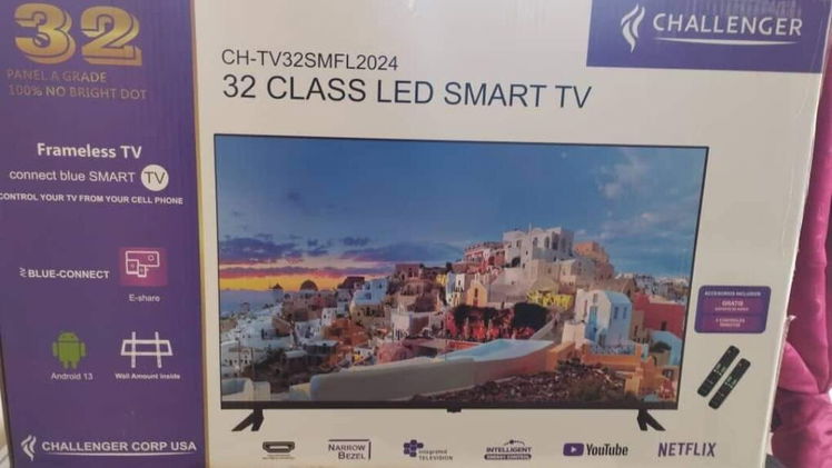 Televisor CHALLENGER Smart TV De 32 Pulgadas Con D En Guanabacoa La