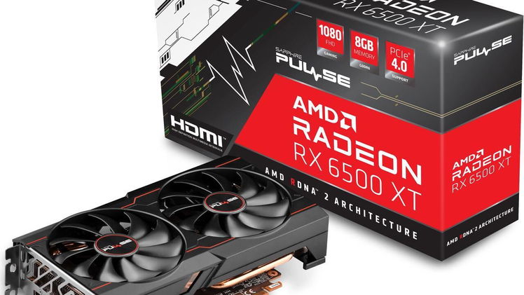 Tarjeta De Video Sapphire AMD Radeon RX 6500 XT En Marianao La Habana