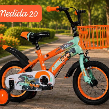 Bicicleta medida 16 y 20 - 6/8