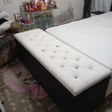 Juego de cuarto tapizado,1 año de garantía, armada y entrega sin costo adicional en toda la Habana - Img 115205946
