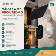 Cámara De Seguridad Solar - Img 55804881