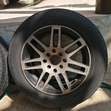 Juego de llantas con gomas ring 14 centro 4x100 y 4x108 - Img 116078860