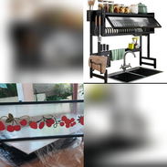 🚨 Plateros escurridor para fregadero de 2 tinas - Img 53528294