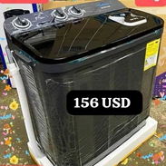 Se vende lavadora semiautomatica color negra - Img 55183806