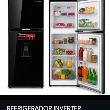 REFRIGERADOR INVERTER SANKEY 9.4 PIES Mensajería por costo mínimo adicional - Img 123460361