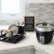 ¿Tu cocina es súper pequeña y no caben los equipos? 🏠🛑 ¡Llegó la solución! Combo compacto para resolver sin ocupar es - Img 57942684