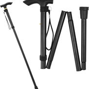 Bastón Plegable Ajustable, Baston Retractil Fácil de Llevar y Transportar para Caminar Ajustable y Plegable - Img 54341715
