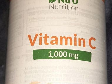 Vitamina C 1000 mg - 180 tabletas veganas - Suministro x 6 meses Sellado. vence 03/26 - Img 67463526