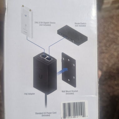 Adaptador PoE 24V 0.3A Marca Ubiquiti. Interesados al 53998989 o 54981957 - Img 115037987