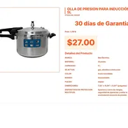 Olla de Presión 5L disponible por solo 27 USD hoy en oferta pro hoy mismo ya VPT#-0222 - Img 55666623