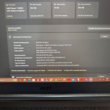 MSI DELTA 15 - 3/3
