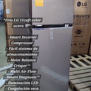Frío LG 11cuft color acero 🩶 - Img 56203377