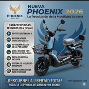*BICIMOTO ELECTRICA MARCA phoenix 2026* - Img 56577161