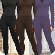 Conjunto de gimnasio ( licra y enguatada). Ropa gym - Img 55827901