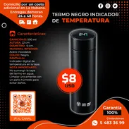 💯 TERMO NEGRO 💯CON INDICADOR DE TEMPERATURA. SERVICIO DE MENSAJERÍA CON FACTURA. TL 54833699 10 USD - Img 58137587