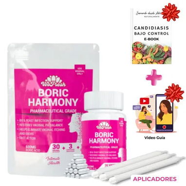 **Óvulos Vaginales de Ácido Bórico Wofresh 600mg** - Img 126790292