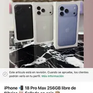 18 Pro Max 🍏 IPhone 18 Pro Max. Sellados en caja 📦 - Img 57802465