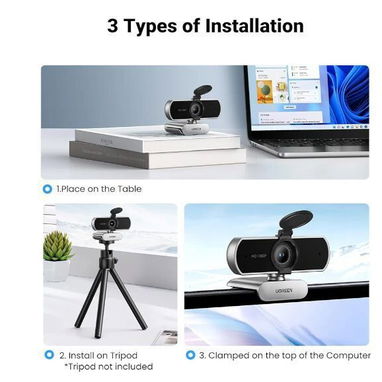Webcam Full HD 1080P con micrófono UGREEN - Img 123327790