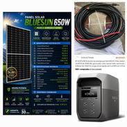 COMBO de Ecoflow Delta 3 Max más Panel de 650w más Cable de 10m - Img 56908026
