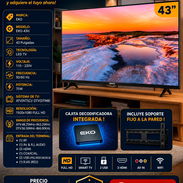 📺 TV 43" 📺 SMART TV HIBRIDO (INCLUYE CAJITA HD) SMART TV EKO 43" FHD. ENTREGA GRATIS FACTURA Y GARANTÍA. 📲 54833699 - Img 57068115