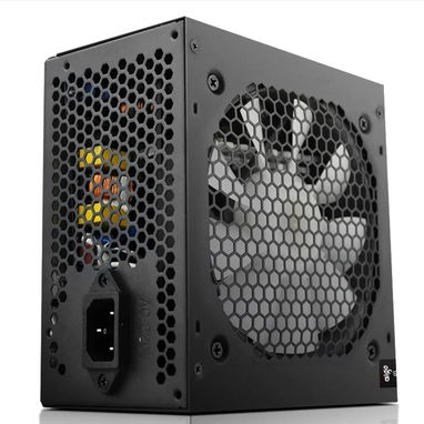 ⚡ FUENTE DE PODER AIGO AK 600W RGB Silenciosa ⚡🌐 79.99 USD - 5/6