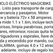 Triciclo eléctrico - Img 57042592