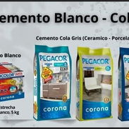 Cementos Blanco y Colas gris - Img 53916301