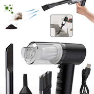ASPIRADORA RECARGABLE MANUAL PARA MUEBLES Y CARROS - Img 56829018