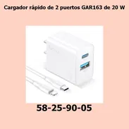 Cargador rápido de 2 puertos GAR163 de 20 W - Img 55728538