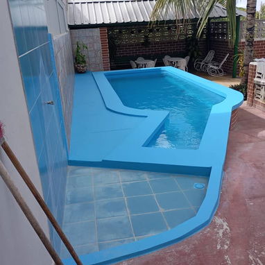 Casa en renta , Piscina con recirculación en la playa de Guanabo 🌊 5 habitaciones , a 7 cuadras del mar +53 52463651, M - Img 109559164