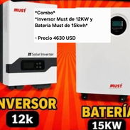 combo inversor must de 12kw y batería must de 15wh. yoarley 💯 - Img 55825240