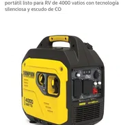*GENERADOR CHAMPIONS INVERTER SILENCIOSO 4000W* (Gasolina solamente - Img 56649853