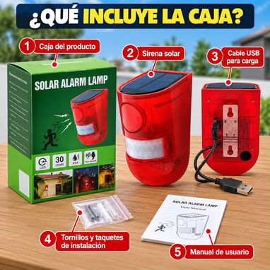 Alarma solar - 2/4