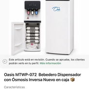 💦FILTRO DE AGUA OASIS CON DISPENSADOR AGUA FEIA❄️, AGUA CALIENTE 🔥 - Img 56150896