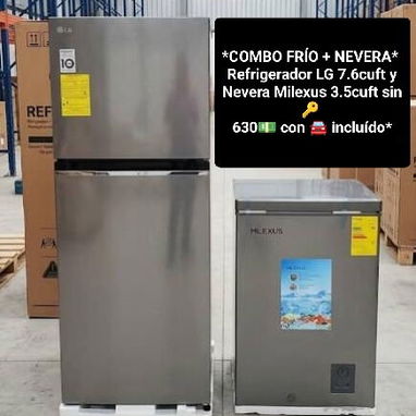 COMBOS DE REFRIGERADORES Y NEVERAS - Img 123541094