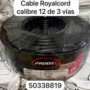 Cables Royalcord calibres 12 y 10 de 3 vías x metros ,, mensajería opcional - Img 52247912