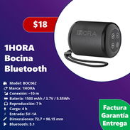 Bocina Bluetooth marca 1Hora - Img 55926867