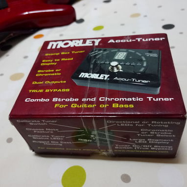🎸 Afinador Morley Accu-Tuner para Guitarra o Bajo - Img 121276837