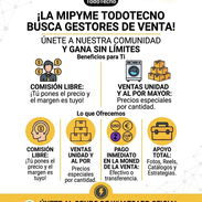 ¡Únete al equipo de ventas de TodoTecno y gana sin límites! En TodoTecno estamos buscando Gestores de Venta independien - Img 57249209