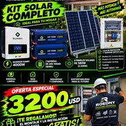 Kit Solar ideal para ti - Img 57927509