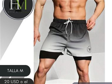 ☎️⚡⚡SHEIN - Shorts con licra de Hombre - Myla's COOL FITNESS - Img 62497561