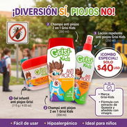 Combo de productos anti piojos para Niños Grisi-Kids - Img 56943293