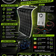 KIT DE PANEL SOLAR PARA TRICICLOS - Img 56550269