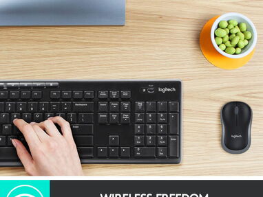 ✔️Logitech MK270 Combo de teclado y mouse inalámbricos - Img 66989371