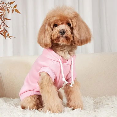 Suéter con capucha I LOVE MY DADDY para Mascotas Talla S - 3/4