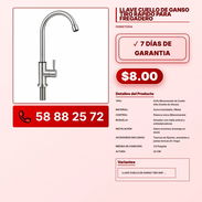 LLAVE CUELLO DE GANSO TIRO RÁPIDO PARA FREGADERO VPT -0099 - Img 57843023
