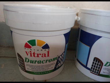 Esmaltes Duracrom 4l Cocoa y Azul, original sellado envase plástico - Img main-image-45515605