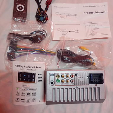 Car play android para carro con camara y soporte para linea de telefono - Img 115819107